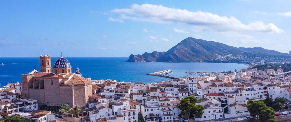 Vista aérea de Altea